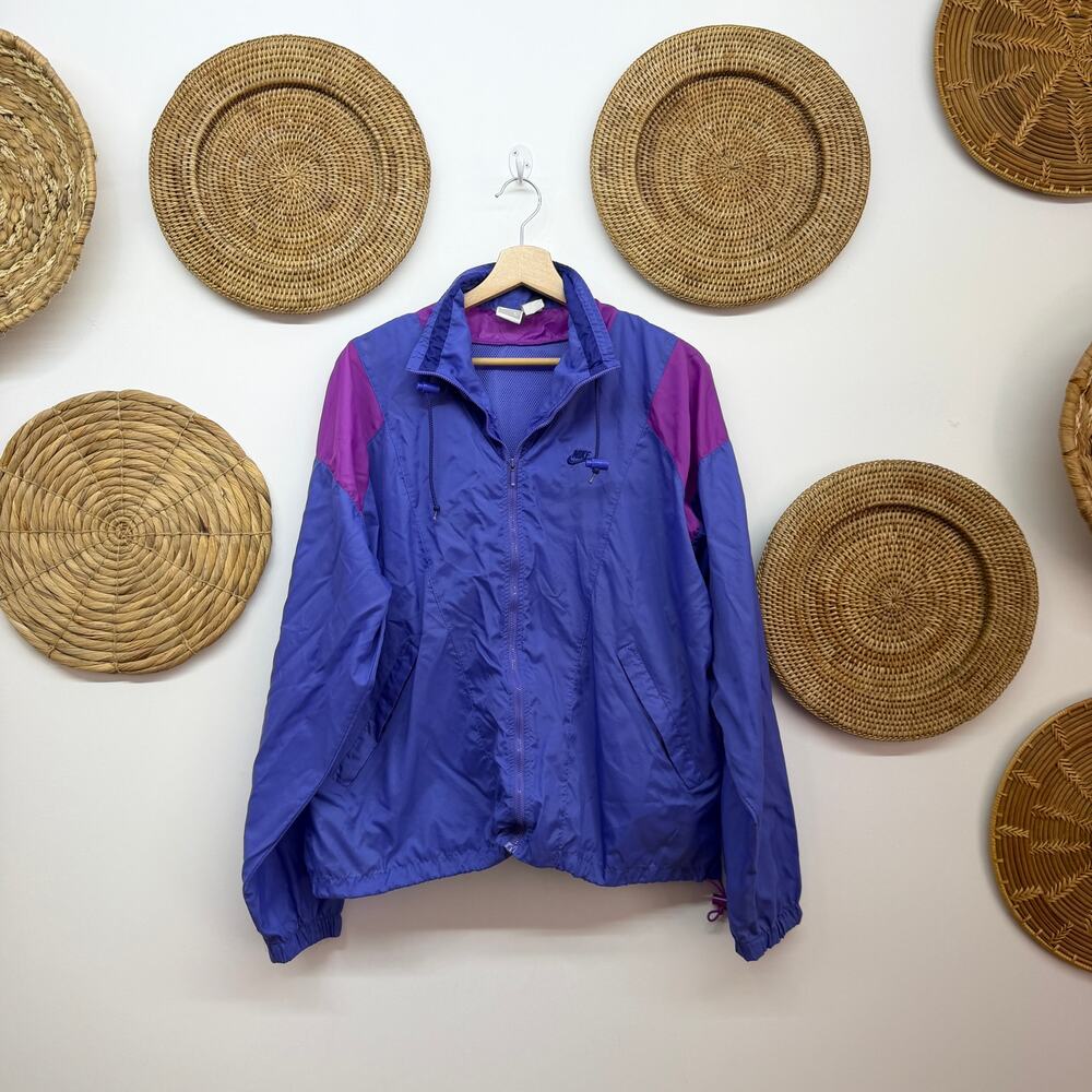 Vintage 90s Nike Windbreaker Jacket Mens Large